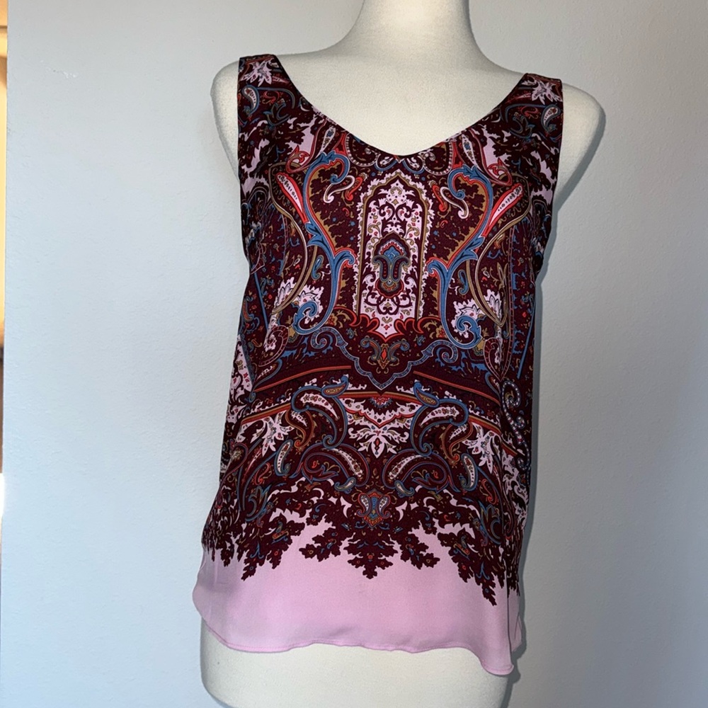 J crew silk top